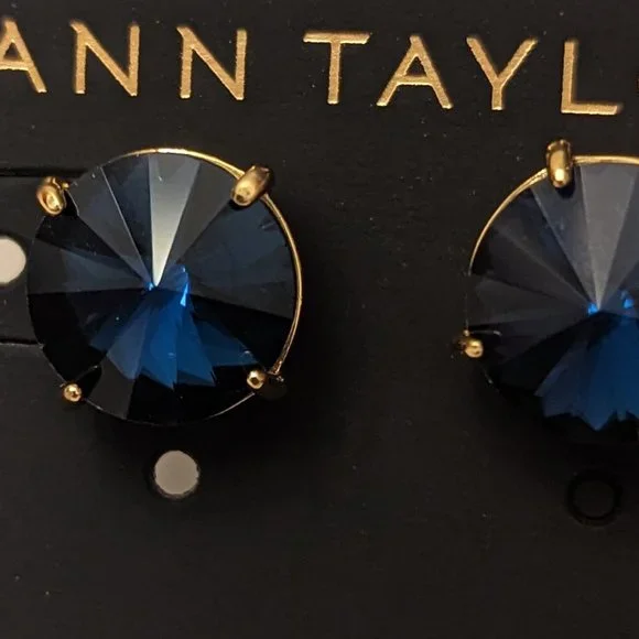 Ann Taylor Crystal Stud Earrings - Picture 5 of 5